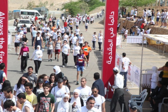 ألترامارثون البحر الميت العشرون ينطلق في الخامس من نيسان المقبل