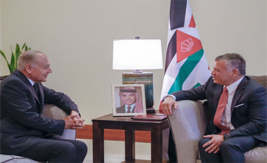 أبو الغيط يبحث الأوضاع العربية في الأردن