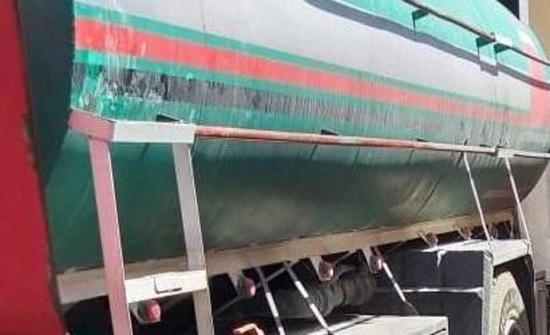 ضبط صهريجي مياه عادمة مخالفين في عجلون ضبط صهريجي مياه عادمة مخالفين في عجلون