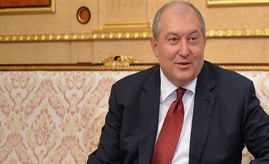 رئيس أرمينيا يزور موقع المغطس رئيس أرمينيا يزور موقع المغطس