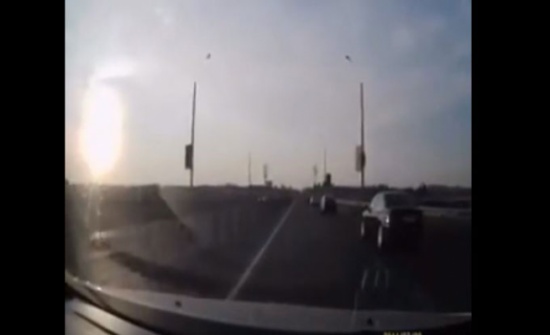 بالفيديو...أغرب حادث سيارة