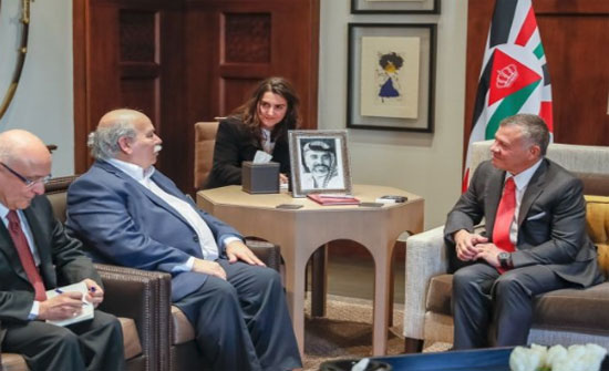 الملك يستقبل رئيس البرلمان اليوناني الملك يستقبل رئيس البرلمان اليوناني