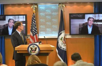 كيري: أمريكا لا تصر على أن تجيب إيران على استفسارات بشأن أنشطتها النووية