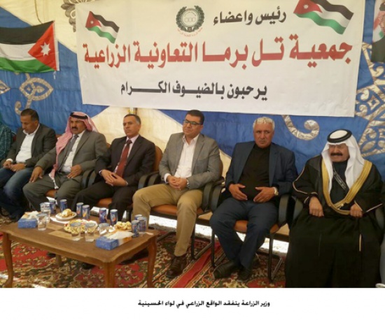 وزير الزراعة يتفقد الواقع الزراعي في لواء الحسينية