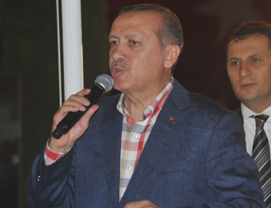 أردوغان يطلق حملته لانتخابات الرئاسة التركية أردوغان يطلق حملته لانتخابات الرئاسة التركية
