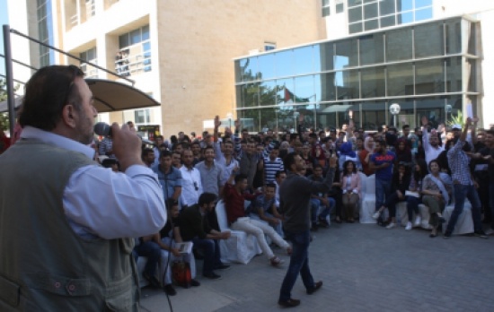 جامعة الشرق الاوسط تحتفي بطلبتها الجدد جامعة الشرق الاوسط تحتفي بطلبتها الجدد