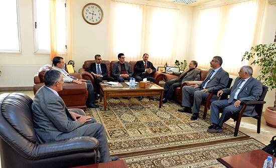 رئيس الطفيلة التقنية يلتقي مجلس الطفيلة المحلي