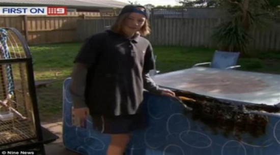 صبي أسترالي ينقذ شقيقه الأصغر من تحت بطانية مشتعلة