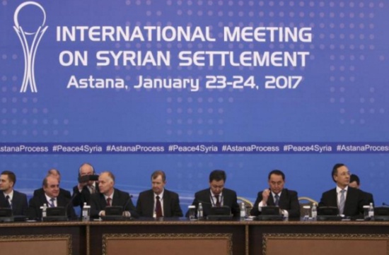 بيان أستانا الختامي : الاتفاق على آلية مشتركة لمراقبة هدنة سوريا بيان أستانا الختامي : الاتفاق على آلية مشتركة لمراقبة هدنة سوريا