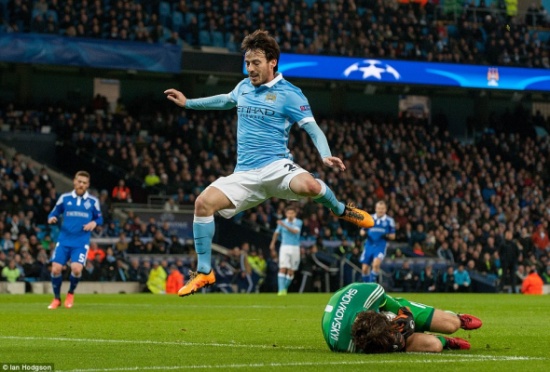 صور..السيتي يتأهل لربع نهائي الأبطال بالتعادل مع دينامو كييف