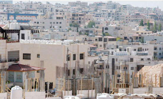 انخفاض المساحات القائمة المرخصة منذ الاول من ايار بنسبة 51.78%