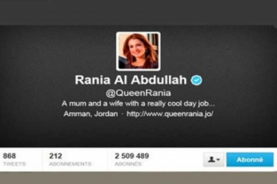 الملكة رانيا ومحمد بن راشد ومرسي الأكثر متابعة على تويتر الملكة رانيا ومحمد بن راشد ومرسي الأكثر متابعة على تويتر