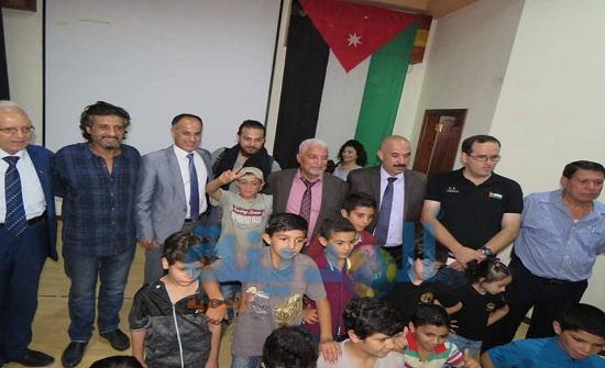بالصور : (ارض الوفاء) مسرحية اقامتها ثقافة جرش