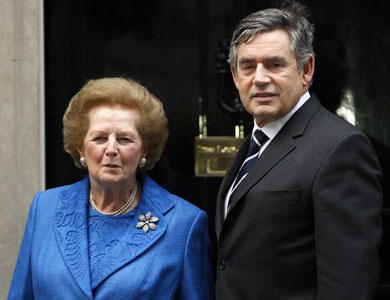 ثاتشر أفضل من شغل منصب رئيس الحكومة البريطانية بعد الحرب وبراون الأسوأ