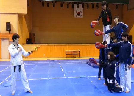 لاعب تايكوندو محترف