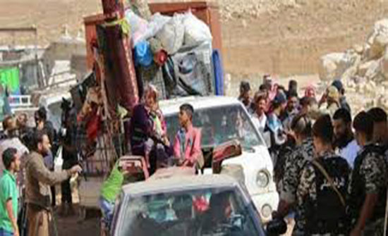 لبنان: عودة نازحين سوريين من لبنان لبلدهم لبنان: عودة نازحين سوريين من لبنان لبلدهم
