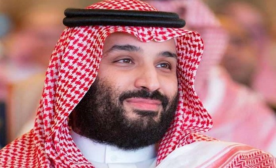ولي العهد السعودي يلتقي مبعوث رئيسة وزراء بريطانيا