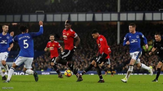 مانشستر يونايتد يعود من ملعب إيفرتون بفوز ثمين