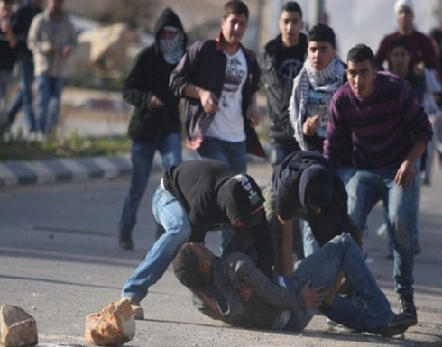 قلقيلية: اصابة 8 فلسطينيين بأعيرة معدنية بينهم صحفي