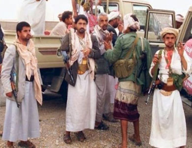 جماعة الحوثي تشن قصفا عنيفا بالأسلحة الثقيلة على دماج جماعة الحوثي تشن قصفا عنيفا بالأسلحة الثقيلة على دماج