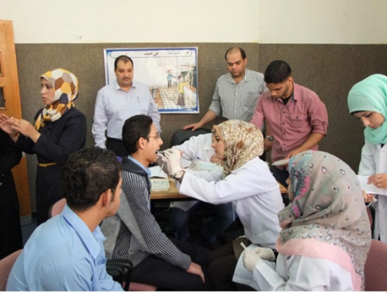 "المستشفى الميداني الاردني غزة 32 "ينظم يوما طبيا بالتعاون مع جامعة الازهر