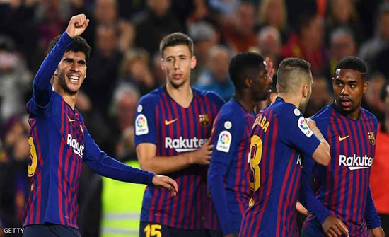 برشلونة يعود لصدارة الدوري الإسباني برشلونة يعود لصدارة الدوري الإسباني