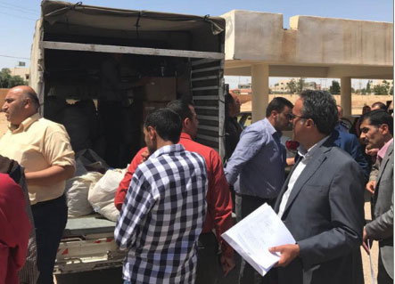 السمرا لتوليد الكهرباء تتبرع للمجتمع المحلي