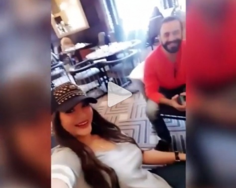 بالفيديو - لجين عمران وقصي خولي معاً في اميركا... والنجم السوري يقود مروحية بالفيديو - لجين عمران وقصي خولي معاً في اميركا... والنجم السوري يقود مروحية