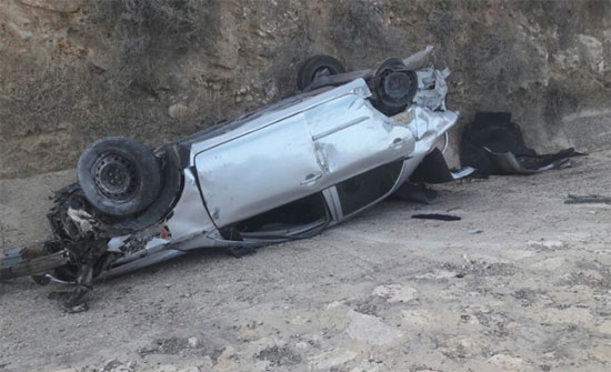 وفاة بحادث تدهور في الطفيلة وفاة بحادث تدهور في الطفيلة