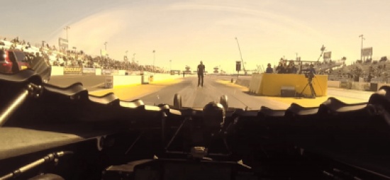 شاهد: كيف تبدو سرعة 508 كم من داخل السيارة؟