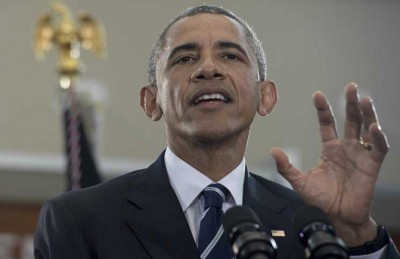 أوباما يجتمع مع مستشاريه بشأن العراق ويجدد دعمه للعبادي