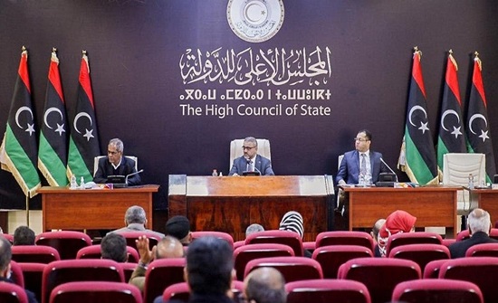 إطلاق نار وتهديد أمني.. المجلس الأعلى الليبي يفض الجلسة إطلاق نار وتهديد أمني.. المجلس الأعلى الليبي يفض الجلسة
