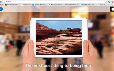 bubbli لالتقاط صورة بدوران 360 درجة bubbli لالتقاط صورة بدوران 360 درجة