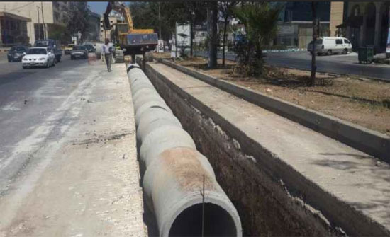 مطالب بصيانة شبكات تصاريف المياه بالطفيلة