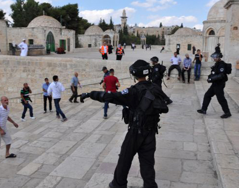 1272 إسرائيليا إقتحموا المسجد الأقصى خلال مارس