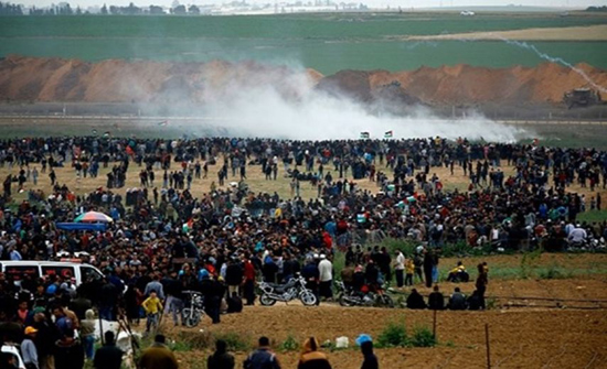 الصحة الفلسطينية: 112 شهيدا و13 ألف إصابة بمسيرات العودة بغزة الصحة الفلسطينية: 112 شهيدا و13 ألف إصابة بمسيرات العودة بغزة