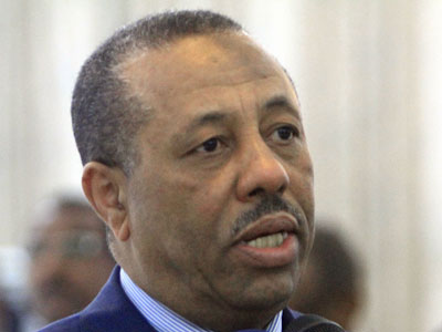 رئيس وزراء ليبيا مستعد للتفاوض مع خصمه المدعوم من الاسلاميين رئيس وزراء ليبيا مستعد للتفاوض مع خصمه المدعوم من الاسلاميين