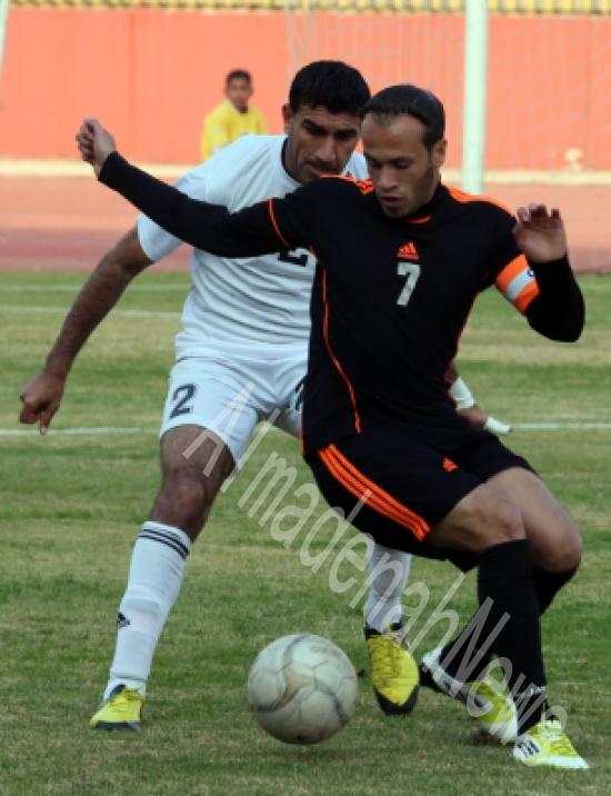 التعادل السلبي يسيطر على لقاء المنشية والبقعة بدوري المحترفين (صور)