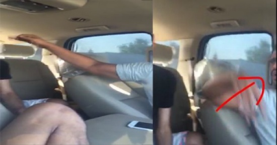 فيديو: شاب يضرب آخر بتحريض من فتاة