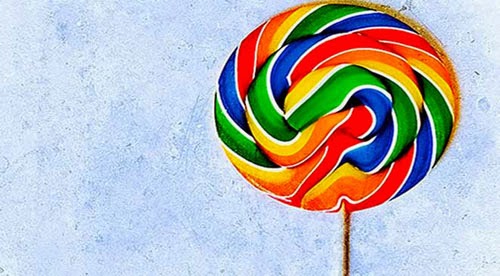 مصاصة بمليون دولار !