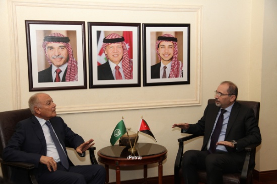 الصفدي يلتقي أبو الغيط