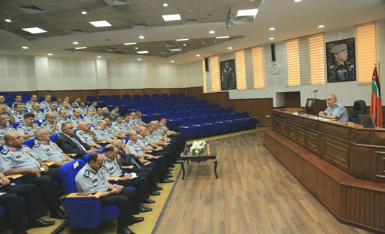 اللواء البزايعه يلتقي مدراء المديريات الميدانية والإدارات في الدفاع المدني