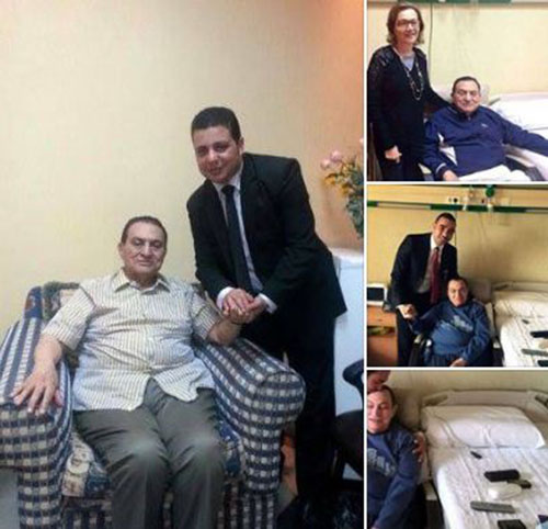 صور حديثة لـ مبارك تُظهر زيادة وزنه بشكل ملحوظ.. تعرف على السبب صور حديثة لـ مبارك تُظهر زيادة وزنه بشكل ملحوظ.. تعرف على السبب