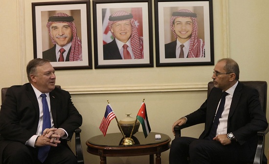 الصفدي وبومبيو يبحثان العلاقات الثنائية والقضايا الإقليمية الصفدي وبومبيو يبحثان العلاقات الثنائية والقضايا الإقليمية