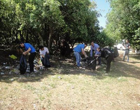 شباب الجنيد تواصل حملات النظافة في عجلون شباب الجنيد تواصل حملات النظافة في عجلون