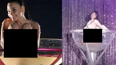 ميريام كلينك على خطى 'ماريا العب'.. جلست في الكأس ورقصت
