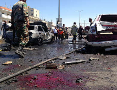 عشرة قتلى بانفجار سيارة مفخخة في شمال شرق حمص