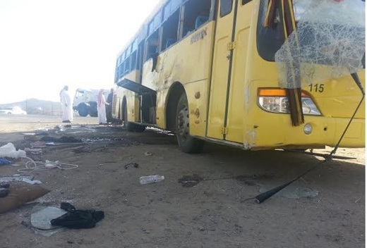 المعتمرون المصابون في حادث معان غادروا المستشفى المعتمرون المصابون في حادث معان غادروا المستشفى