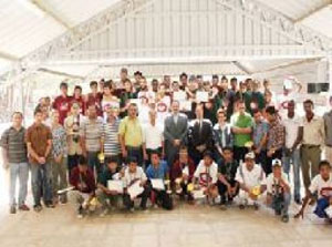 اختتام فعاليات التجمع الشبابي في عجلون  