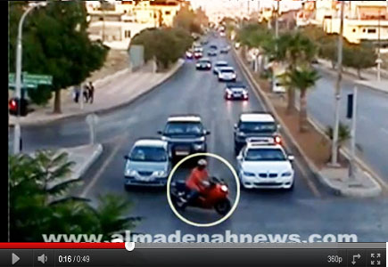 شلة " الهارلي " تحتل عبدون قبل الإفطار وبعد منتصف الليل ( شاهدوا الفيديو )